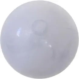 40cm Solid Colour Beach Ball White